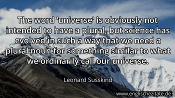 Englisches Zitat von Leonard Susskind als Bild
