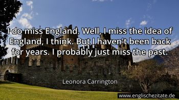 Englisches Zitat von Leonora Carrington als Bild