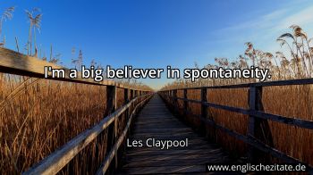 Englisches Zitat von Les Claypool als Bild