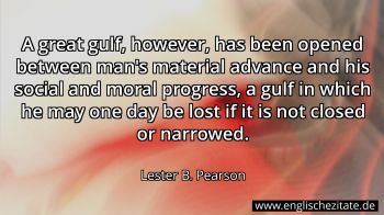 Englisches Zitat von Lester B. Pearson als Bild