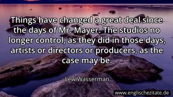 Englisches Zitat von Lew Wasserman als Bild