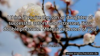 Englisches Zitat von Liam Neeson als Bild