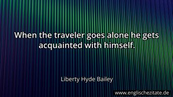 Englisches Zitat von Liberty Hyde Bailey als Bild
