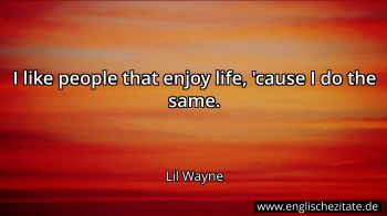 Englisches Zitat von Lil Wayne als Bild