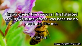 Englisches Zitat von Lilly Singh als Bild