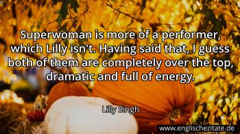 Englisches Zitat von Lilly Singh als Bild
