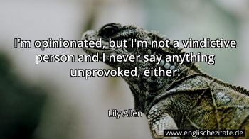 Englisches Zitat von Lily Allen als Bild