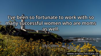 Englisches Zitat von Lily Collins als Bild