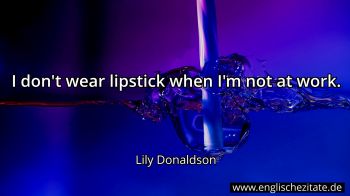 Englisches Zitat von Lily Donaldson als Bild