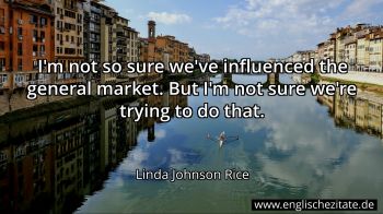 Englisches Zitat von Linda Johnson Rice als Bild