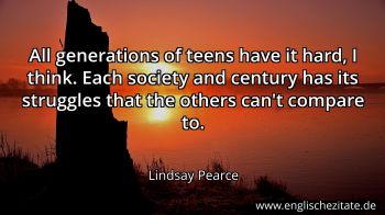 Englisches Zitat von Lindsay Pearce als Bild