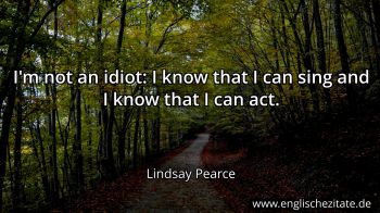 Englisches Zitat von Lindsay Pearce als Bild