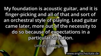 Englisches Zitat von Lindsey Buckingham als Bild
