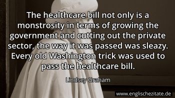 Englisches Zitat von Lindsey Graham als Bild