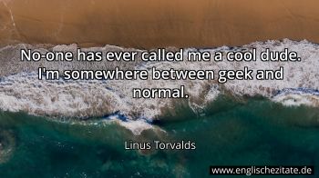 Englisches Zitat von Linus Torvalds als Bild