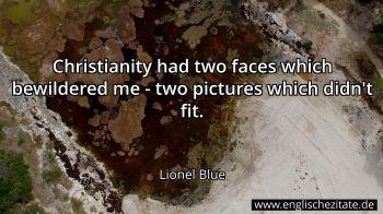 Englisches Zitat von Lionel Blue als Bild