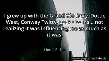 Englisches Zitat von Lionel Richie als Bild