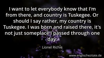 Englisches Zitat von Lionel Richie als Bild