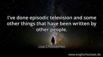 Englisches Zitat von Lisa Cholodenko als Bild