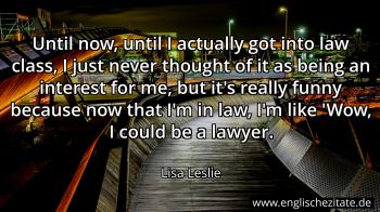 Englisches Zitat von Lisa Leslie als Bild