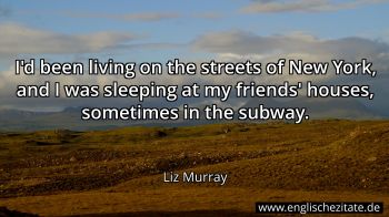 Englisches Zitat von Liz Murray als Bild