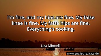 Englisches Zitat von Liza Minnelli als Bild