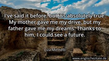 Englisches Zitat von Liza Minnelli als Bild