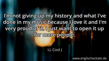 Englisches Zitat von LL Cool J als Bild