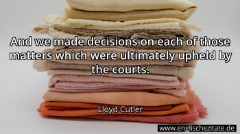 Englisches Zitat von Lloyd Cutler als Bild