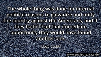 Englisches Zitat von Lloyd Cutler als Bild