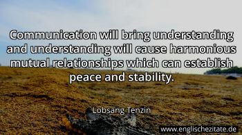 Englisches Zitat von Lobsang Tenzin als Bild