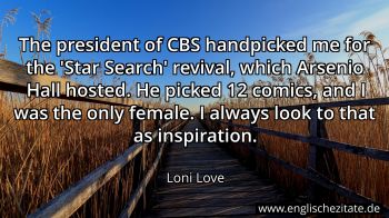 Englisches Zitat von Loni Love als Bild