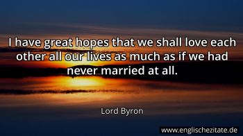 Englisches Zitat von Lord Byron als Bild