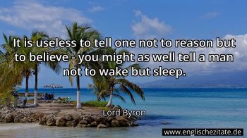 Englisches Zitat von Lord Byron als Bild