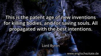 Englisches Zitat von Lord Byron als Bild