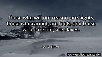 Englisches Zitat von Lord Byron als Bild