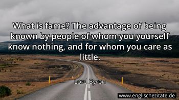 Englisches Zitat von Lord Byron als Bild