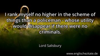 Englisches Zitat von Lord Salisbury als Bild
