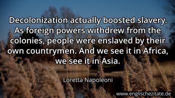 Englisches Zitat von Loretta Napoleoni als Bild