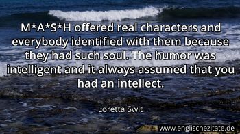 Englisches Zitat von Loretta Swit als Bild