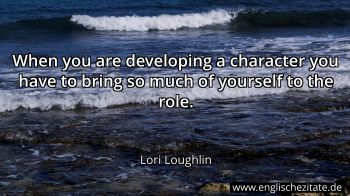 Englisches Zitat von Lori Loughlin als Bild