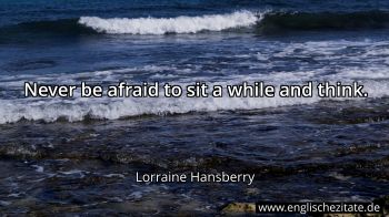 Englisches Zitat von Lorraine Hansberry als Bild