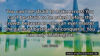 Englisches Zitat von Lou Brock als Bild