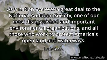 Englisches Zitat von Louis Bacon als Bild