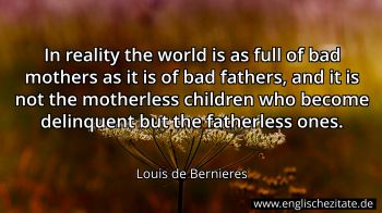 Englisches Zitat von Louis de Bernieres als Bild