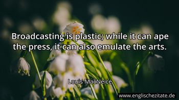 Englisches Zitat von Louis MacNeice als Bild
