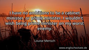 Englisches Zitat von Louise Mensch als Bild