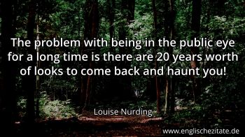 Englisches Zitat von Louise Nurding als Bild