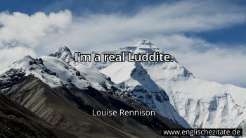 Englisches Zitat von Louise Rennison als Bild