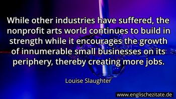 Englisches Zitat von Louise Slaughter als Bild